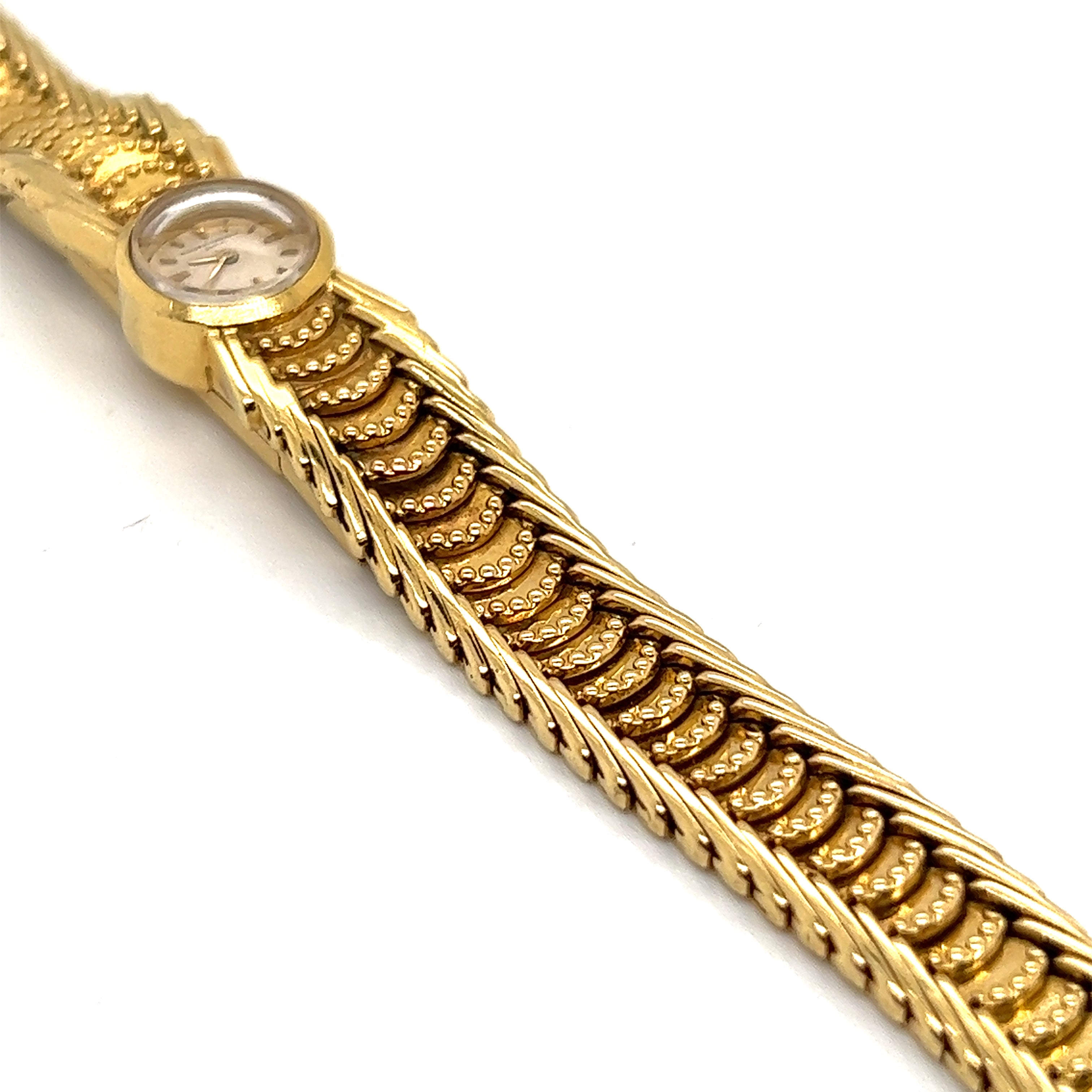 Vacheron Constantin 18k yellow gold bracelet watch original case